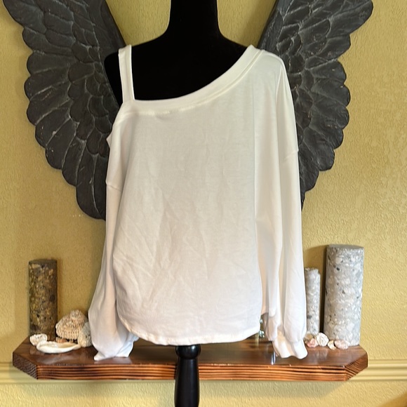 Shein Off the Shoulder Pullover Sweater - Picture 5 of 7